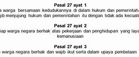 Pelanggaran Hak Pasal 27 Ayat 2